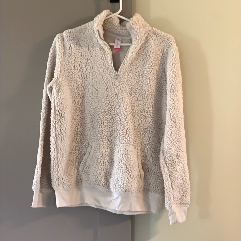 No Boundaries Teddy Quarter Zip